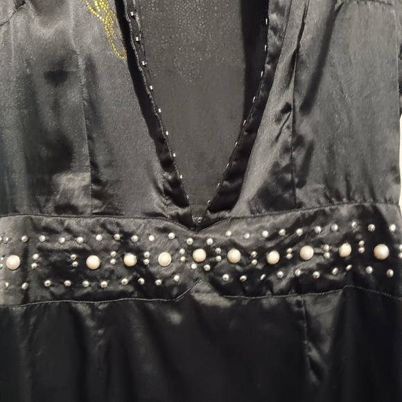 ED hardy Rare vintage silk dress - Picture 3 of 9